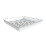 4'x4' Flood Tray - White (Heavy Duty)