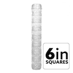 VineLine Durable Plastic Trellis Netting White Roll 8ft x 1000ft w/ 6in Squares