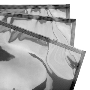 ArmorVac 15&#8221;x20&#8221; 5mil Precut Vacuum Seal Bags Black & Clear (50 Pack)