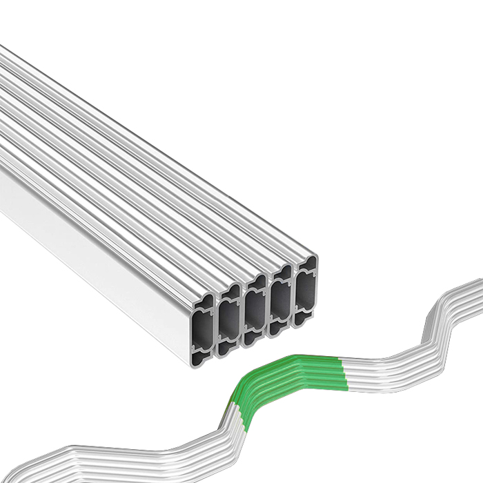 6.5' Feet U Shape Aluminum Wiggle Wire Channel For Greenhouse and Wiggle  wire 6.5' White (10 Pack)