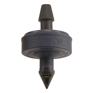 Netafim Self Piercing Woodpecker Pressure Compensating Junior Dripper w/ CNL 0.5GPH Blue (25pcs/Bag)