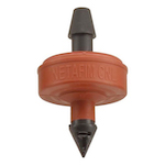 Netafim Self Piercing Woodpecker Pressure Compensating Junior Dripper w/ Internal Check Valve 2.0GPH Red (25pcs/Bag)
