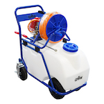 GROW1 CropCart 23 Gallon Gas Powered Ag Cart Sprayer 150ft Hose
