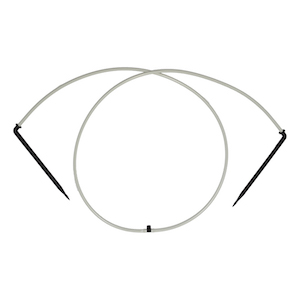 Netafim 2-Way Flat MOD Manifold with Drip Stakes & Tubing 48in (25pcs/Bag)