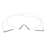 Netafim 4-Way Stackable Flat MOD Manifold with Drip Stakes & Tubing 24in (25pcs/Bag) (SPECIAL ORDER ITEM)