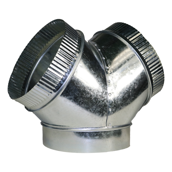 GROW1 12 X 8 X 8 WYE Duct Connector