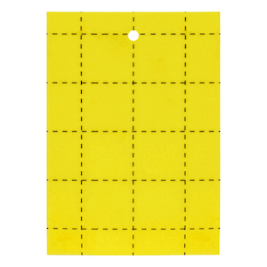 GROW1 Sticky Card Traps Yellow 3" x 5" (10 Pack)