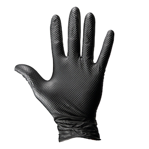 Dirt Defense 6mil Diamond Grip Nitrile Gloves XL (100pcs/Box)