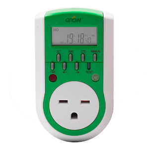Grow1 240V Single Outlet Digital Timer