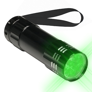 Grow1 Green LED Mini Flash Light