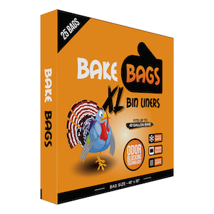 Bake Bags Bin Liners 48in x 36in (25 Pack)