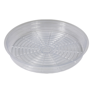 Grow1 6'' Clear Plastic Pot Saucer