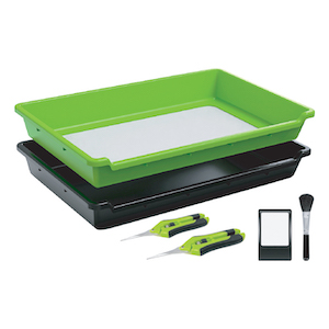 GROW1 Green Trimming Tray Set