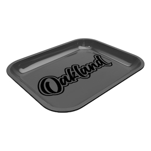 Large Dope Trays x Oakland &#8211; Grey Background Black Logo