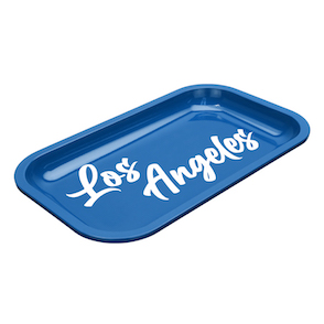Med Dope Trays x&#160;Los Angeles &#8211; Blue background white logo&#160;&#160;&#160;&#160;&#160;&#160;&#160;&#160;&#160;