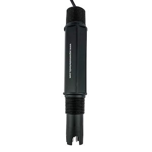 Aqua Master Tools Industrial 6 Bar Inline EC / PPM / TDS / Temp Electrode w/ 3/4" Male Thread and BNC Connector