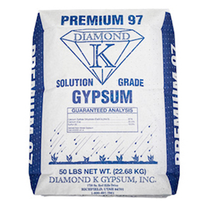 Diamond K Premium 97 Solution Grade Gypsum 50lbs