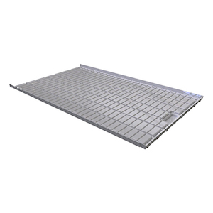 Wachsen Rolling Bench Tray End Section w/ Drain 4ft x 38in (965mm)