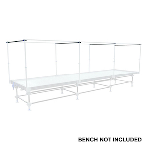 Trellis Bx D4 Galvanized steel 4ft long Horizontal Trellis Cross Bars and connectors (4 count/box)