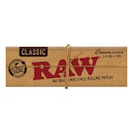 RAW Classic Connoisseur Papers 1-1/4'' 32 Leaves/Pack - Box of 24
