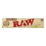 RAW Organic Hemp Papers Kingsize Slim 32 Leaves/Pack - Box of 50